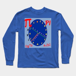 Pi Illustration Long Sleeve T-Shirt